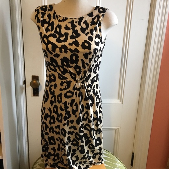 LOFT Dresses & Skirts - HOST PICK!! LOFT Leopard Print Dress